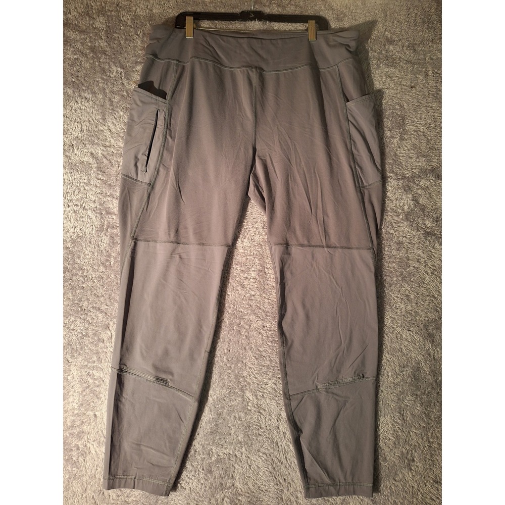 Duluth GrayFlex Men's Cargo Pants XXL Tall Hiking Travel Double Knee Outdoorwear